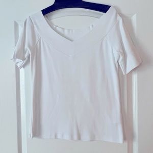 Marble White Women’s Top